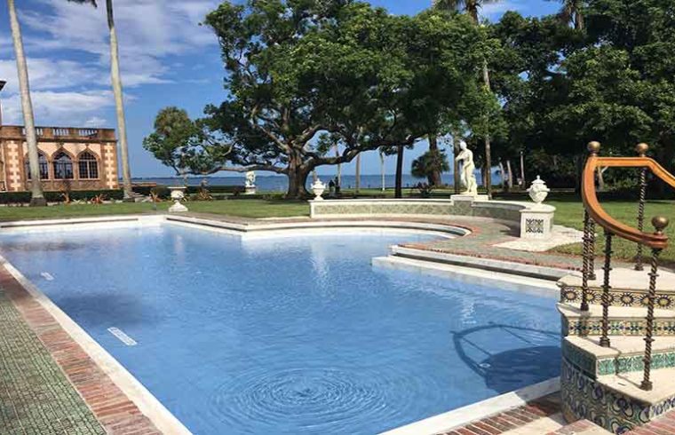 CA' D'ZAN'S SWIMMING POOL IS RESTORED, Our Town Sarasota News Events