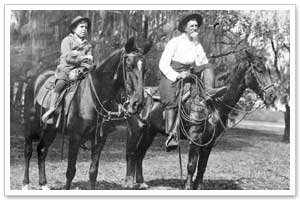 Bertha Palmer Adds Cowboy to her Estate, Our Town Sarasota News Events